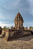 Bakong temple - the central sanctuary on the top of the pyramid.